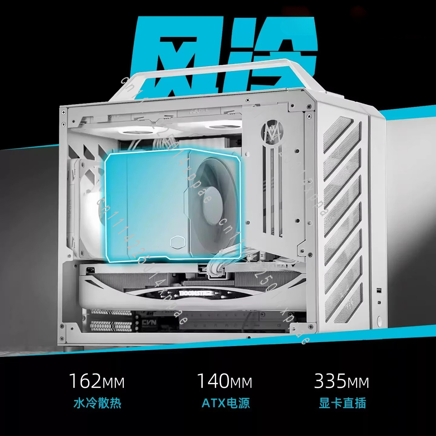 Mechanic Master C28 Matx Portable Pc Case - C28 - هيكل كمبيوتر محمول كامل