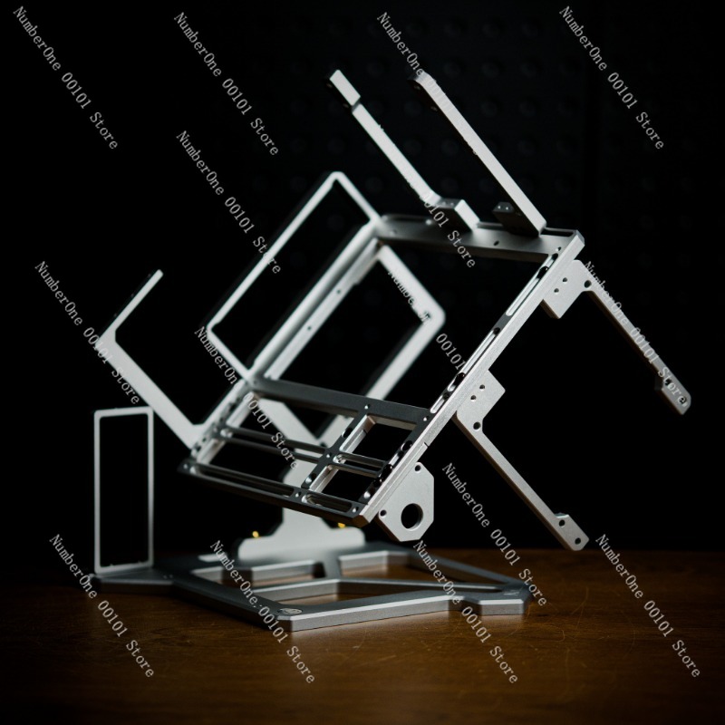 هيكل A45 MAX مفتوح من الألمنيو - مراجعة Aluminum Open Frame Test Bench Water Cooling وسعره